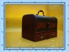 Wholesale new design classical antique wooden jewelry box