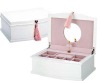 Wholesale Leather paper for carousel music box packaging,jewelry box packaging.100%high quality!