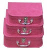 Jewelry box/paper box/flocking packing box with handle/storage box with handle