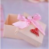 Wholesale high quality and fashion paper jewelry box