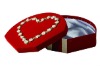 velvet jewellery paperboard box