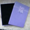 Wholesale competitive price purple paper jewelry packaging box
