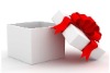 Wholesale whit paper gift box with