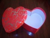 beautiful heart shape Christmas gift box