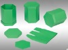 Wholesale round and green paper box
