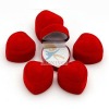 Wholesale 2011 heart-shaped jewelry box paper jewelry box