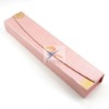 Wholesale 2011 paper gift box with pink ribbon for dress packing