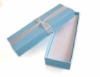 Wholesale blue jewelry box with ribbon