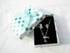 Wholesale 9*7*2.8cm ring box necklace box earrings box jewelry box gift boxes
