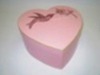 Wholesale elegant heart shaped gift box