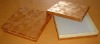 Wholesale low price high quality gold color paper gift box