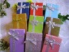 Promotion soft jewelry paper jewelry gift box