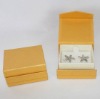 Wholesale red color paper jewelry packing box
