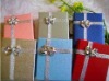 soft color paper gift jewelry set box