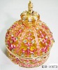 Wholesale crown metal jewelry box
