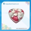 Wholesale Heart shaped Jewelry Box with Red Color