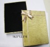 Wholesale Fashion Gold Rectangle Cardboard Paper Jewelry Gift Box(DSCO114703.63)