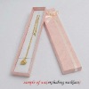 Pink Jewellery Necklace Paper Gift Present box
