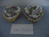 Porcelain jewelery box/jewelry box/gift box/thinket box