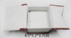 Wholesale Fashion Red Rectangle Cardboard Paper Jewelry Gift Box(DSCO117001.98)