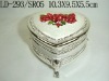 Christmas Colored Metal Jewelry Case(LD-293/SR2)