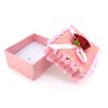 Wholesale pink paperboard jewelry gift box
