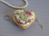 Wholesale ceramic trinket box for wedding gift/jewelry box for promotional gifts