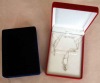 Wholesale silver plated jewelry box to give gifts