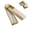 Wholesale Jewelry box with gold bow on the lid top