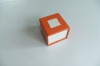 Wholesale Orange paper jewelry box for ring