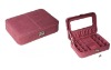 Wholesale 2011 hot sale pink velvet jewelry box ws56885