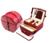 Wholesale Fashion leather jewelry box,gift box,cosmetic box