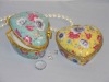 Porcelain jewelry box for wedding gift