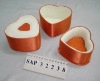 heart shape plastic jewellery box