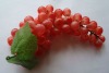 Wholesale Bunch Green Grapes Decorative Plastic Artificial Fruit