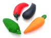 Wholesale PVC fruits with whistle