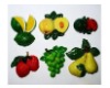 Wholesale Different fruit resin Fridge Magnet