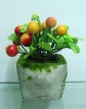 Wholesale artificial fruits,artifical decorative fruits,artificial potted fruits