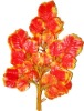 Wholesale artificial decorative leaf with fruit