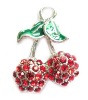 fruit rhinestone Charm XH2946