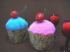 Wholesale Colorful Cotton Artificial Fruit Towel Cake