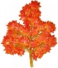 Wholesale artificial decorative leaf with fruit