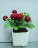 Wholesale artificial fruits,artifical decorative fruits,artificial potted fruits