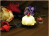 Wholesale 100% Catton Handmade Pudding Cake Towel With Artificial Fruit