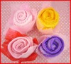 Wholesale Valentines gift of towel roses,cotton towel roses for wedding