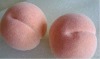 Wholesale artificial foam peach fruit for decoration
