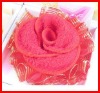 Wholesale Valentines gift of towel roses,cotton towel roses for wedding