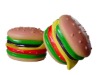 Wholesale Everfriend pet chew squeaky toy-Hamburger toys,dog toys for gift,pet toy,pet product,pet supply,
