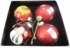 Wholesale glass christmas ball with various figure