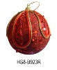 Wholesale RED Foam Christmas ball for decoration